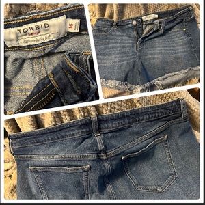 Torrid Jean shorts size 16